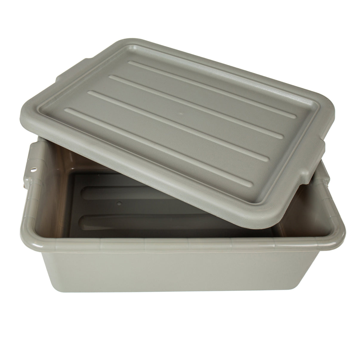 6-Pack 20" x 15" 9 Gallon Meat Tubs with Lids