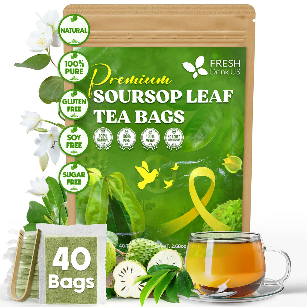 Premium Soursop Leaves Tea Bags