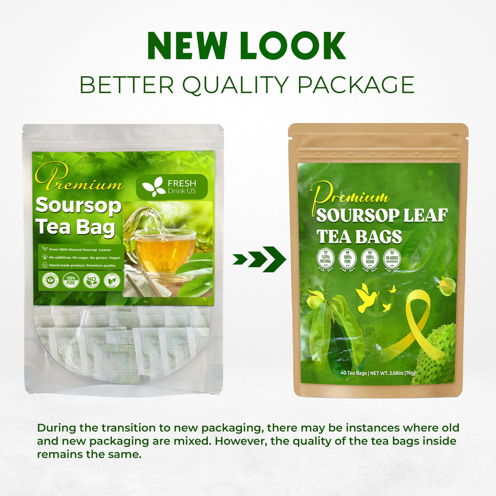 Premium Soursop Leaves Tea Bags