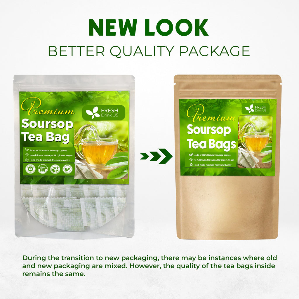 Premium Soursop Leaves Tea Bags