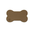 SeaDek Dog Bowl Mat - Cappuccino/Black - Small - 12" x 21"