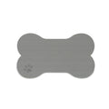 SeaDek Dog Bowl Mat - Storm Grey/Black - Medium - 12.5" x 24"