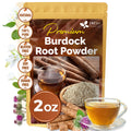 Burdock Root Powder,  Burdock Root Extract, 100% Natural & Pure from Burdock Root, Burdock Root Herbal Tea, No Additives, No Caffeine, Vegan