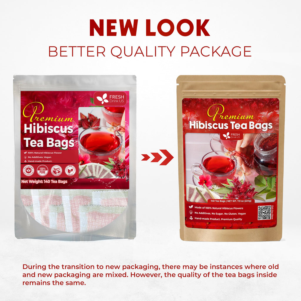 Hibiscus Dried Flowers Tea Bags