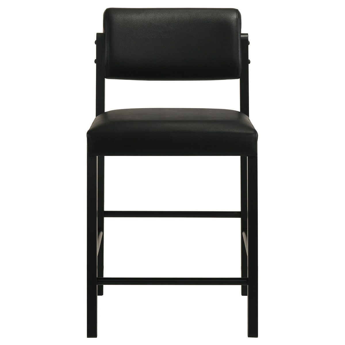 Decker 7-piece 70-inch Rectangular Counter Height Dining Set Black