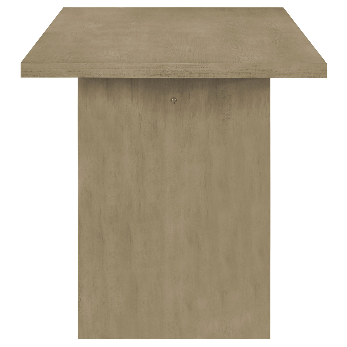 Decker 7-piece 70-inch Rectangular Counter Height Dining Set Black and Natural Oak