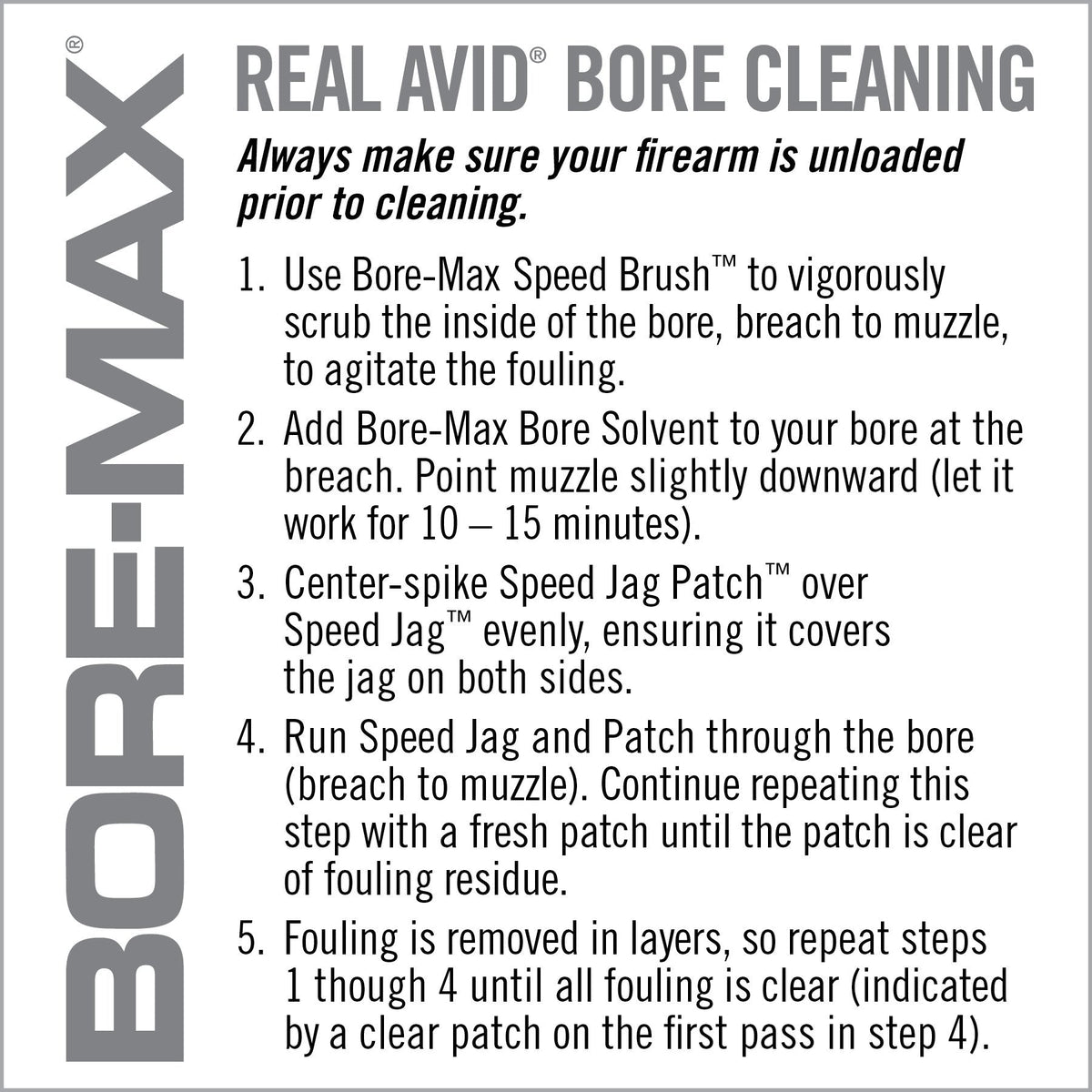 Bore-Max Speed Jags & Patches Multi-Cal Pack