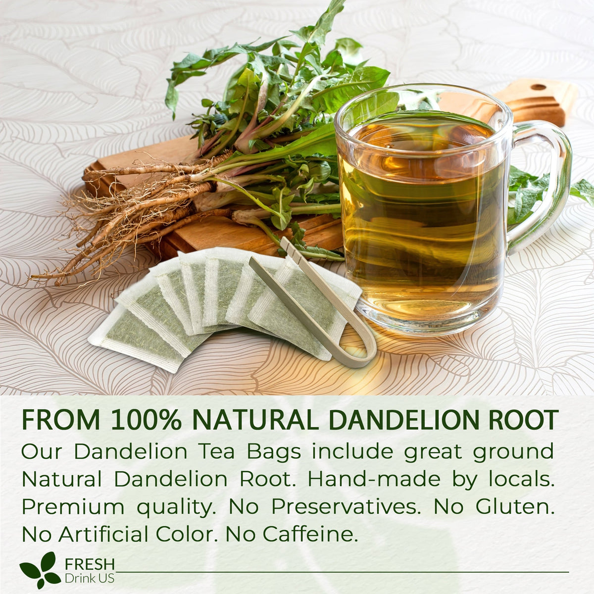 Dandelion Root Tea Bags