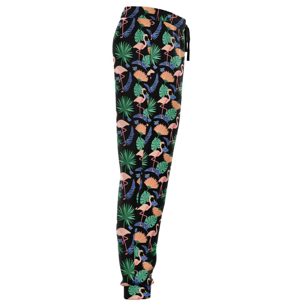 Flamingo Exotic Floral Joggers
