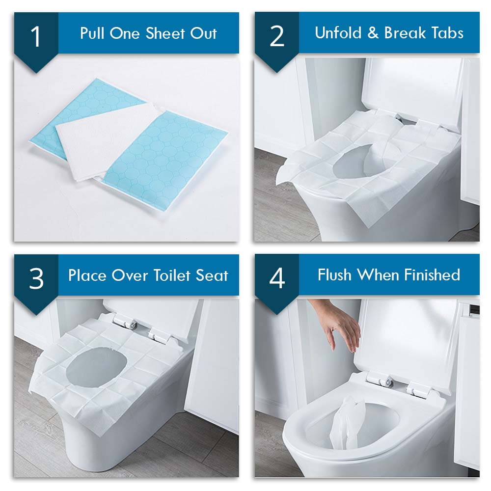 Neat Sheet - Toilet Seat Covers (10 Pack)