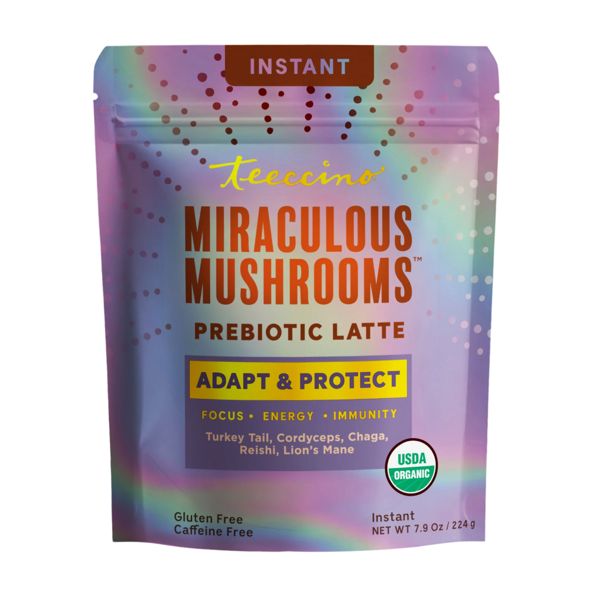 Miraculous Mushrooms® Adapt & Protect Instant Herbal Latte