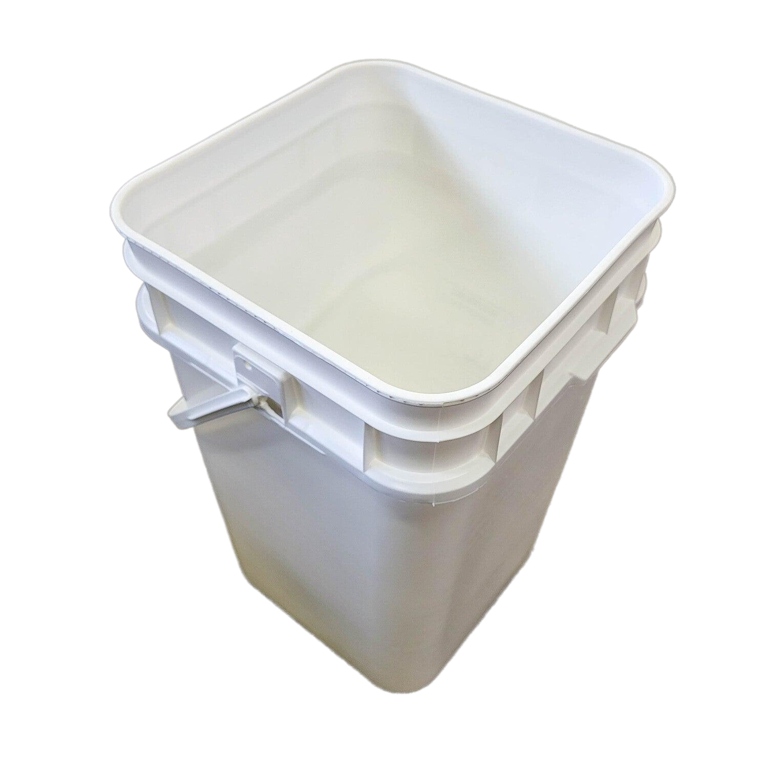 4 Gallon Square Bucket and Lid