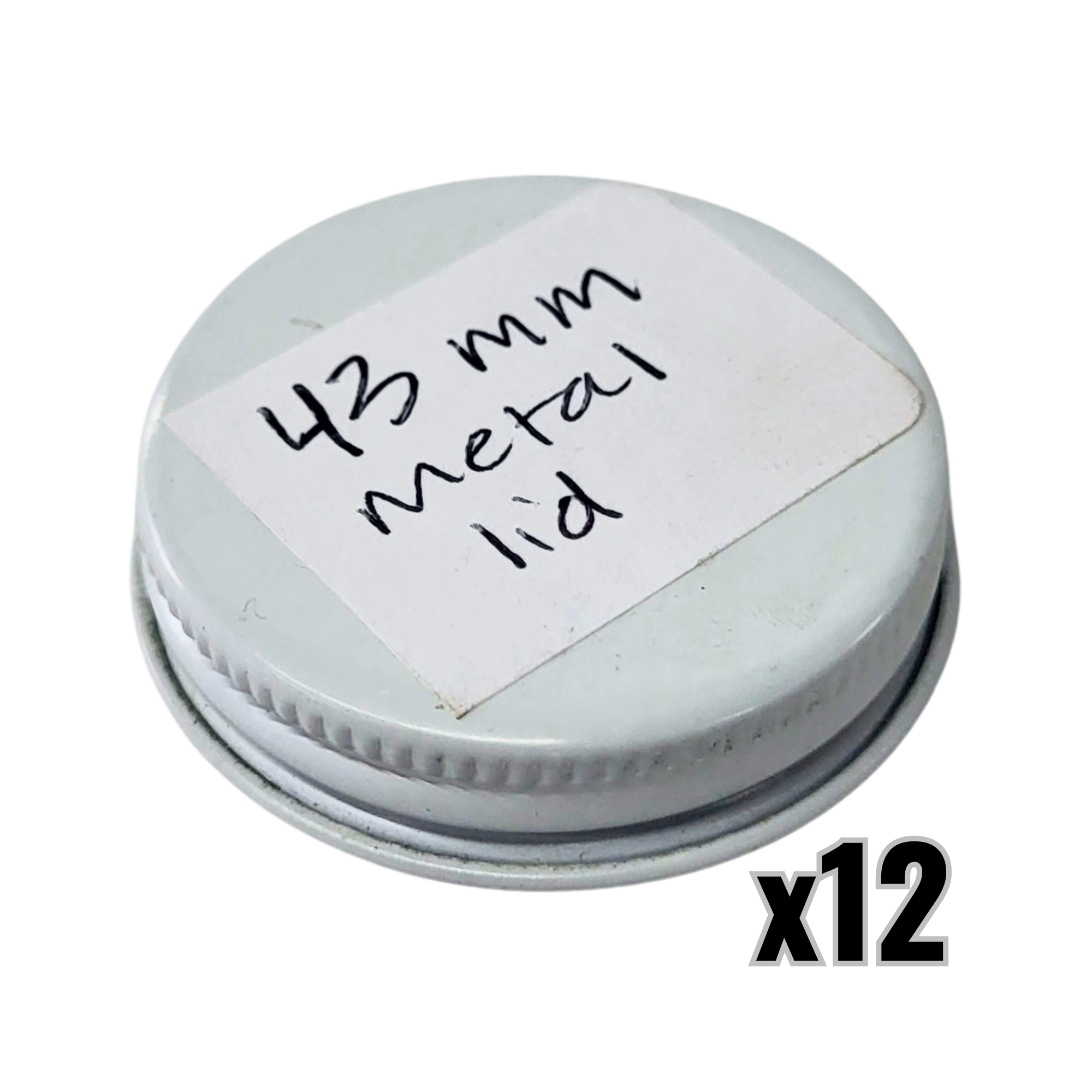 43mm Metal Jar Lid