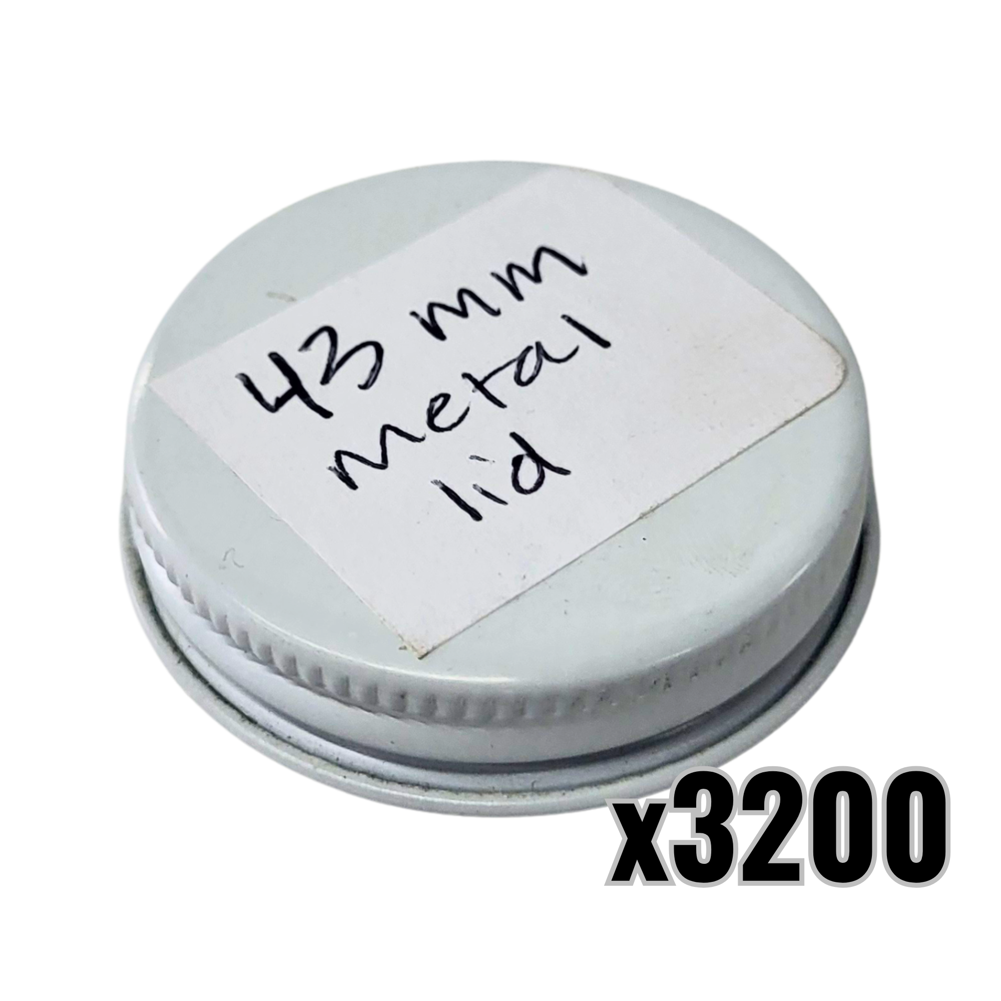 43mm Metal Jar Lid