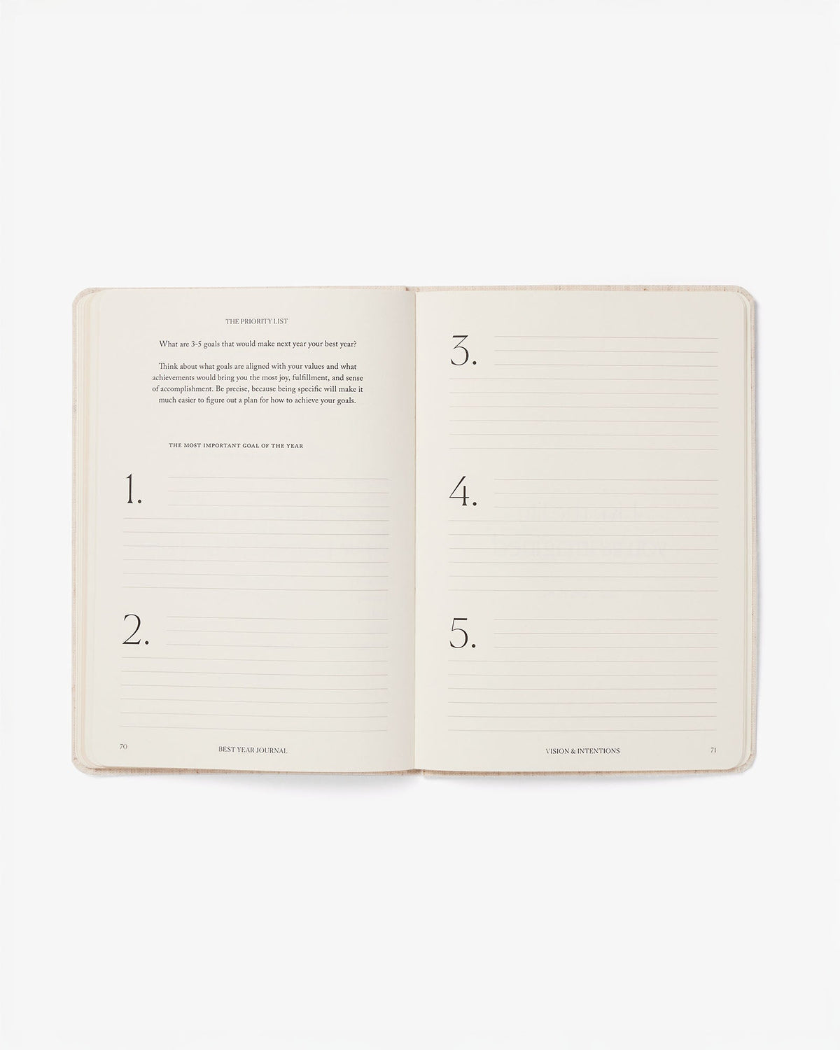Best Year Journal Essential - Pink