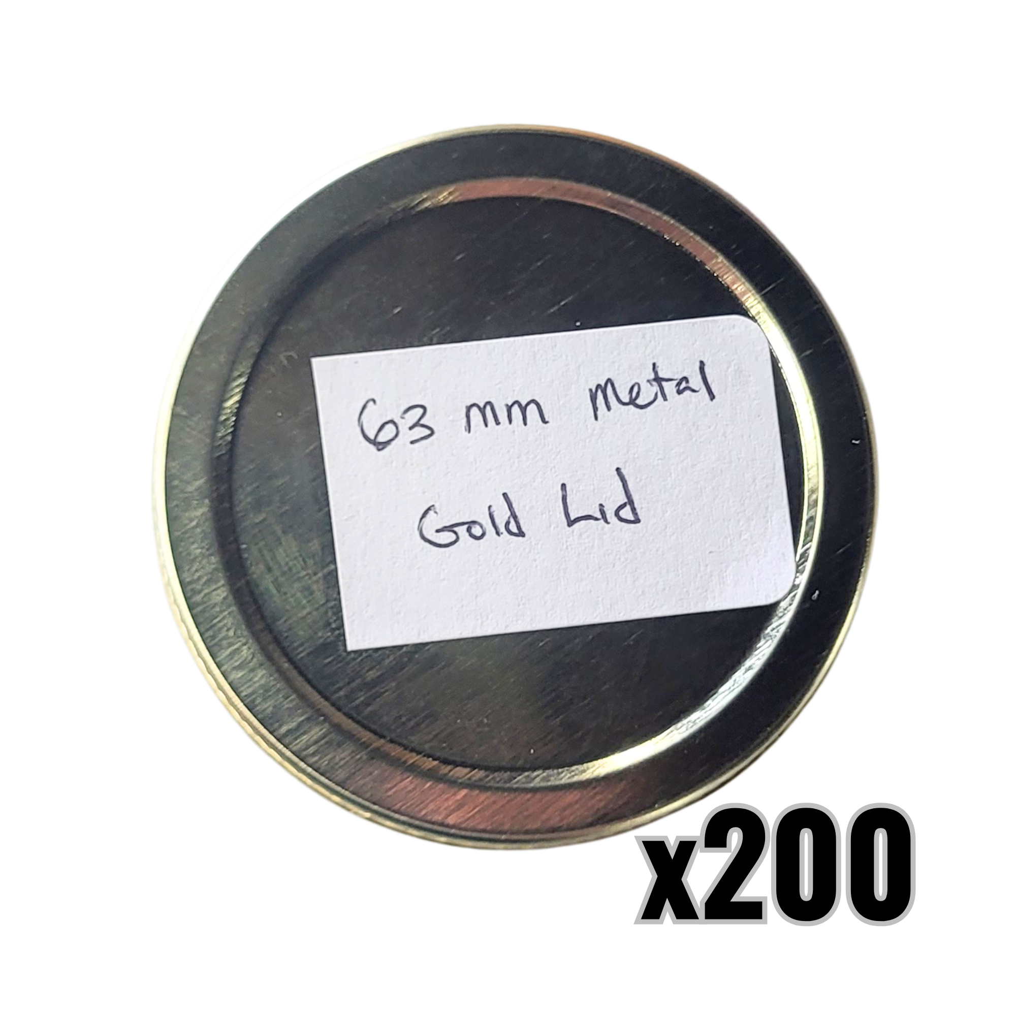 63mm Metal Jar Lid