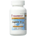 Aspirin PHARBEST 81mg - 1000 Tablets