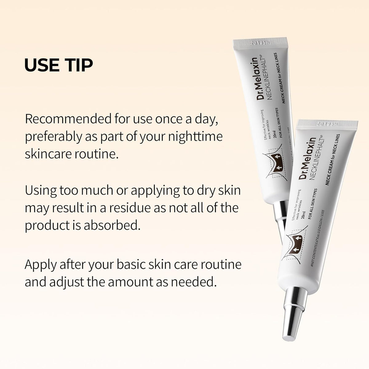 Dr. Melaxin Necklinephalt Neck Cream