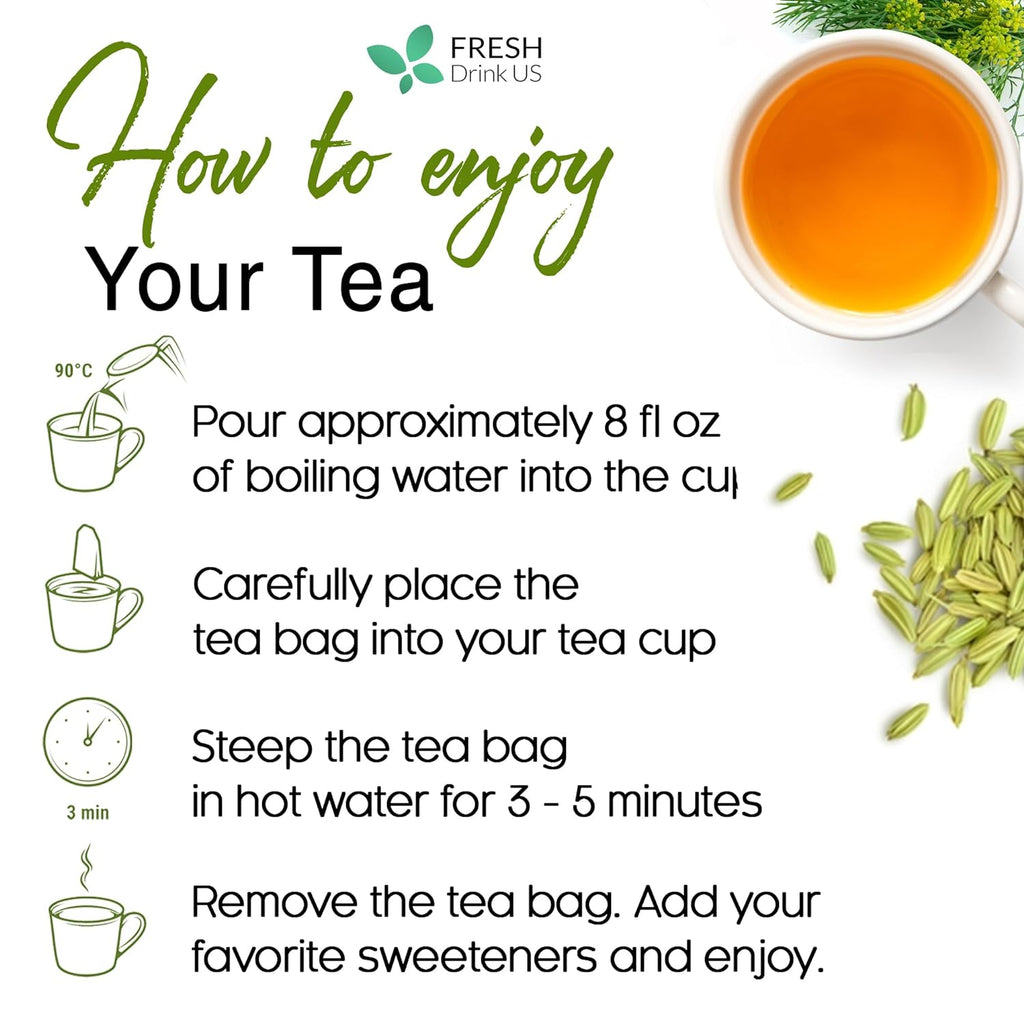 Premium Fennel Tea Bags