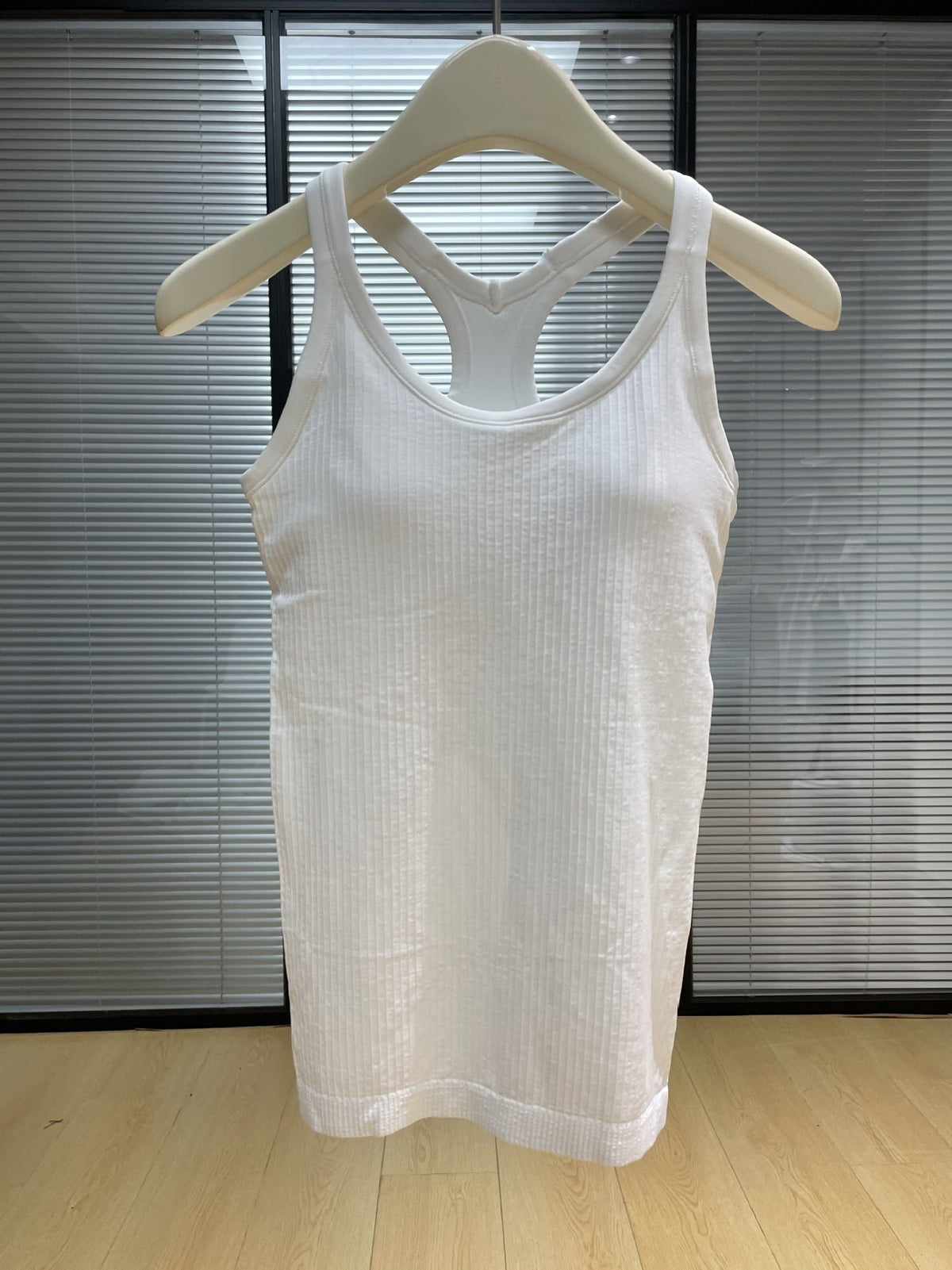 Ribbed Tank Top Yoga Wear For Women