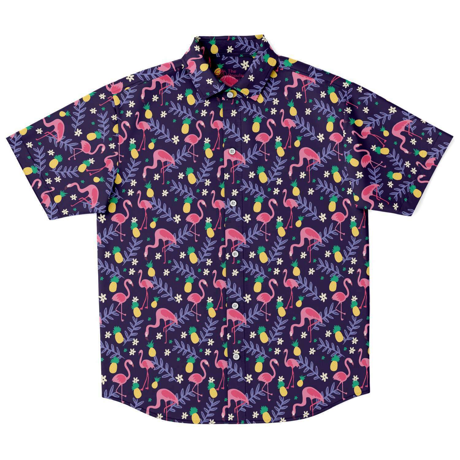 Flamingo Pineapple Hawaiian Shirt