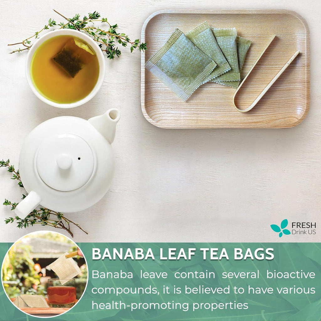 Natural Banaba Dried Leaves, Tea Bags, Powder