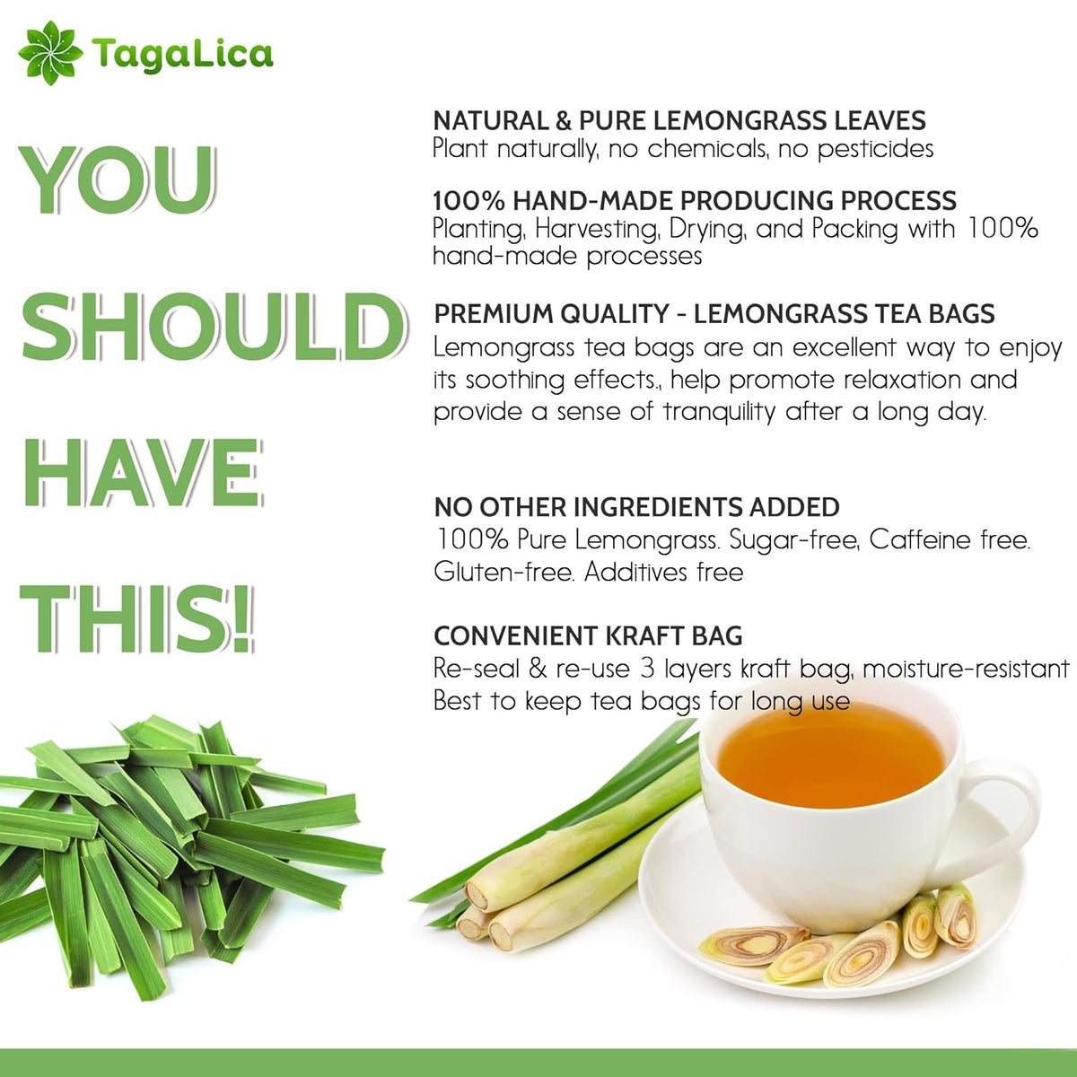 Lemongrass Tea Bags