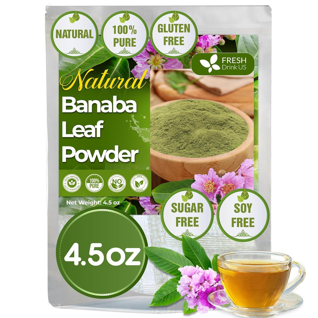 Natural Banaba Dried Leaves, Tea Bags, Powder