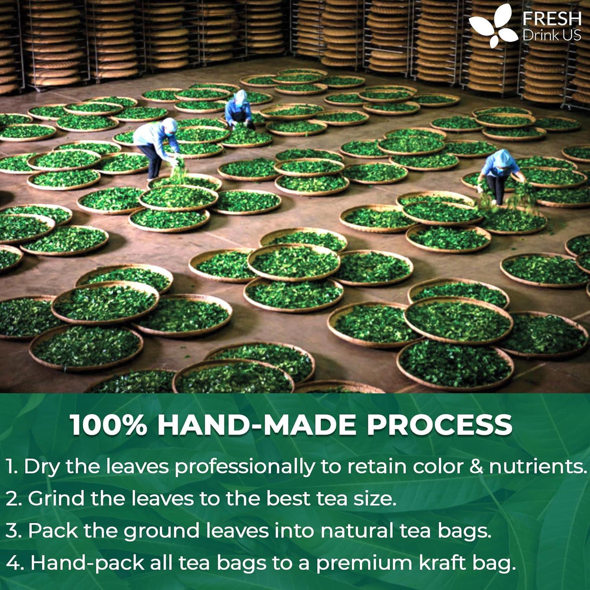 Natural Banaba Dried Leaves, Tea Bags, Powder