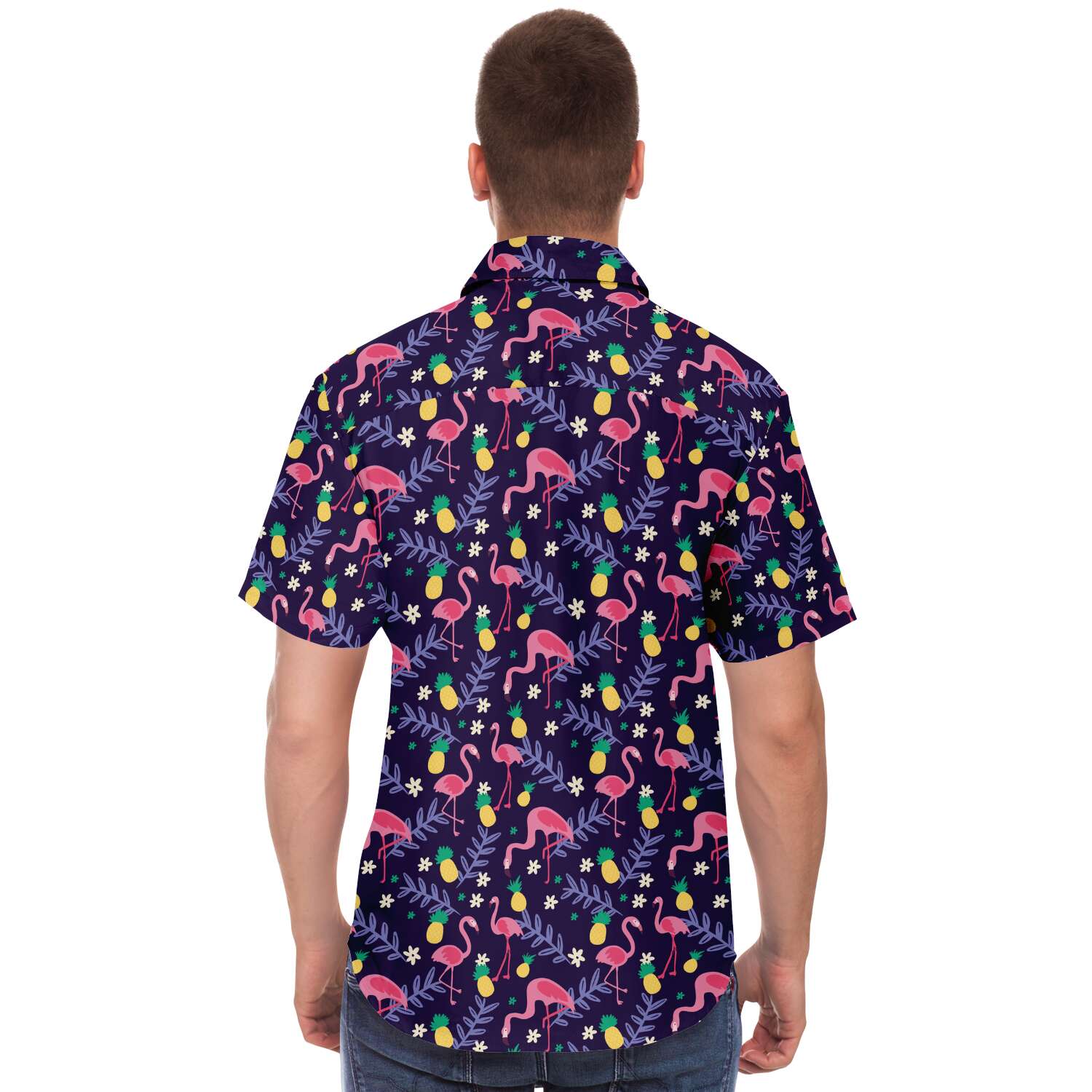 Flamingo Pineapple Hawaiian Shirt