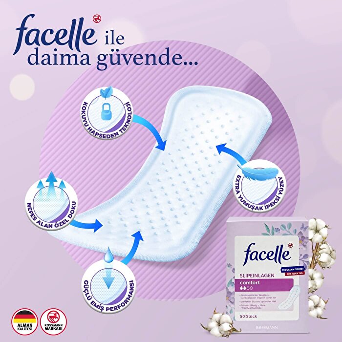 Facelle Daily Pad Normal 50 Pieces