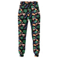 Flamingo Exotic Floral Joggers