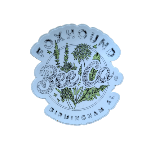 Bee Food Vinyl Sticker