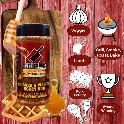 Chicken and Waffle BBQ Rub and Spice