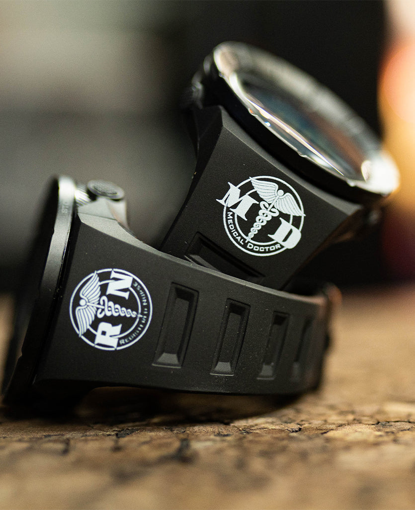 Coliseum Fit™ Registered Nurse Edition (Phantom Black) Watch