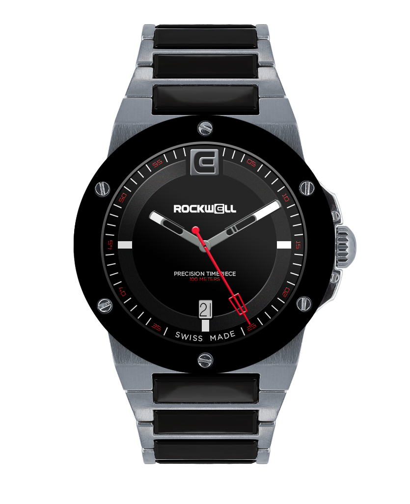 Commander Elite Tier 2 Edition (Silver/Black Ceramic) Watch
