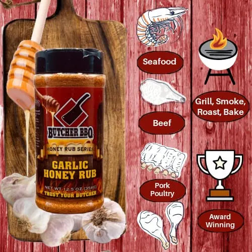 Garlic Honey BBQ Seasoning Rub