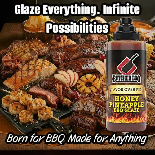Honey Pineapple BBQ Glaze "Flavor Over Fire"