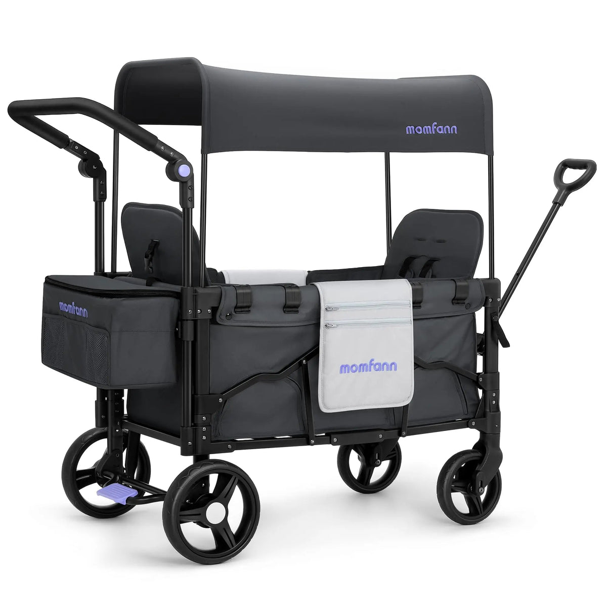 Momfann 4-in-1 Double Stroller Wagon for Kids