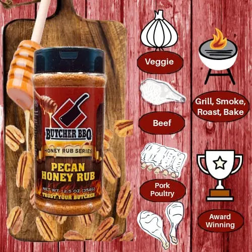 BBQ Seasoning Pecan Honey Rub