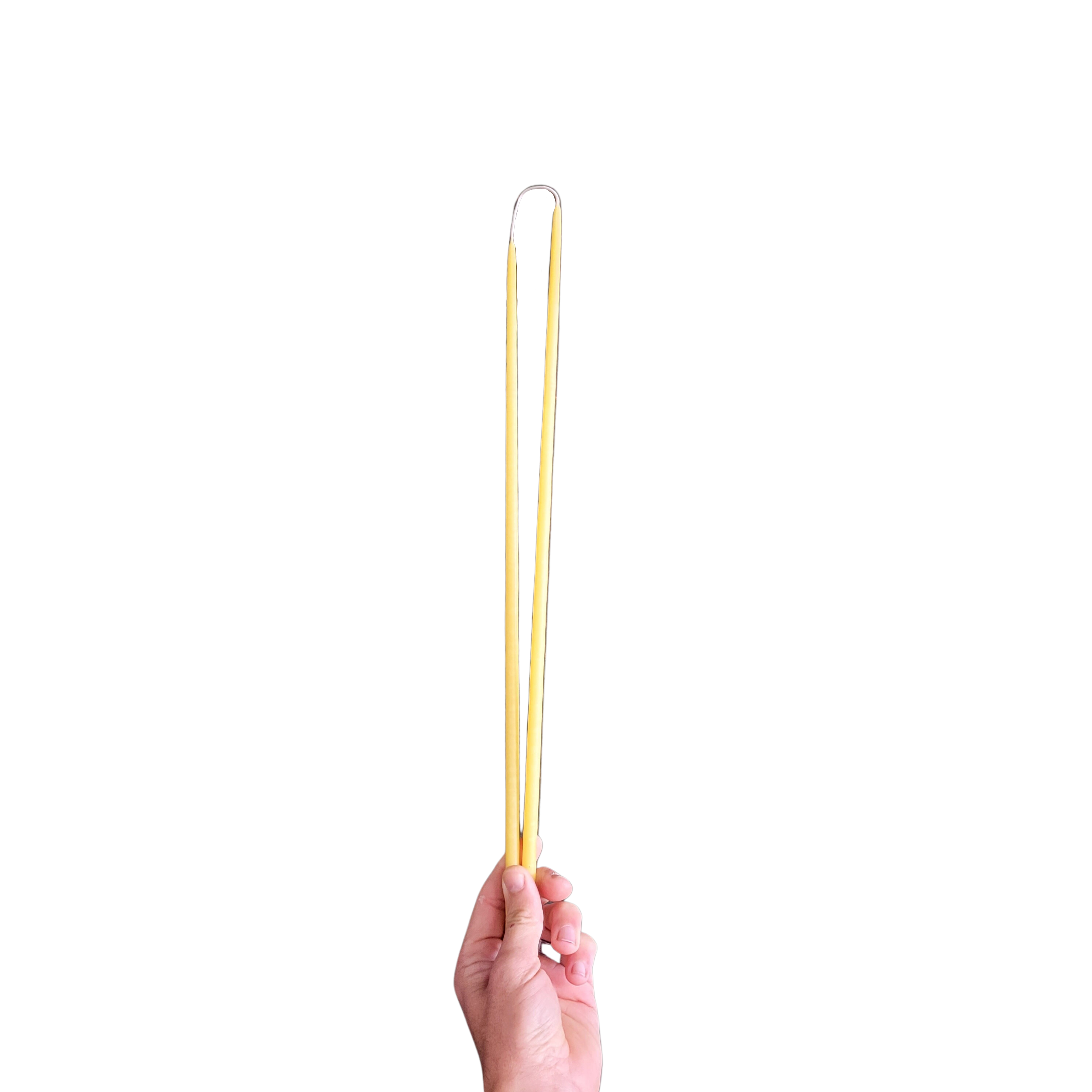 Pencil Thin Taper Beeswax Candles