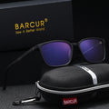 BARCUR Trendy Fashionable Square Reading Glasses Anti-Fatigue Lightweight PC Frame with AC Lens - Fashionable Multiple Degree Glasses for Summer and Men and Women