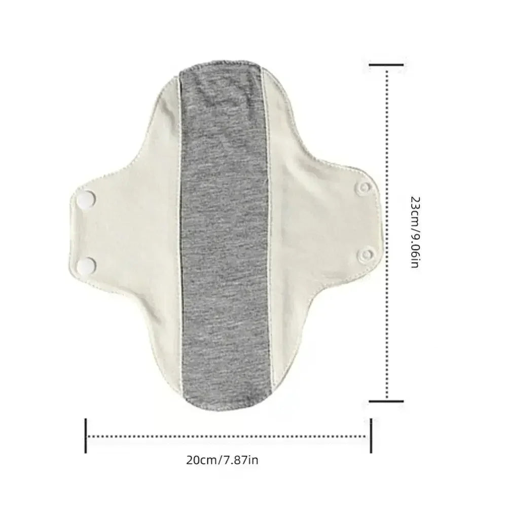 Reusable Adult Diaper Non-slip Soft Washable Panties Menstrual Cloth Sanitary Feminine Hygiene Pad Period Cotton Panty Liners