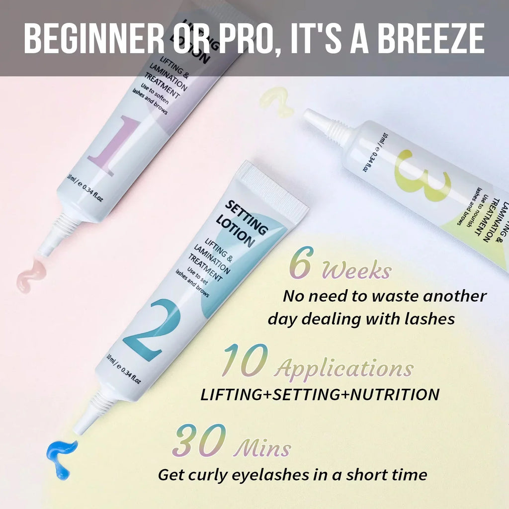 PERMANIA Eyebrows Lift Lotion Single Bottle Brow Lamination Perm Cream 1#2#3 Lotion Emulsion Eyelash Lifting Makeup Tool