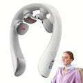 Neck Massager with Heat Cordless Portable Deep Kneading Muscle Relaxer