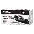 Workmates Black Nitrile Gloves (100 Ct.) Size Small