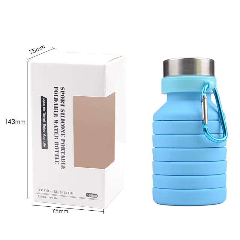 Collapsible Water Bottle (20 oz)