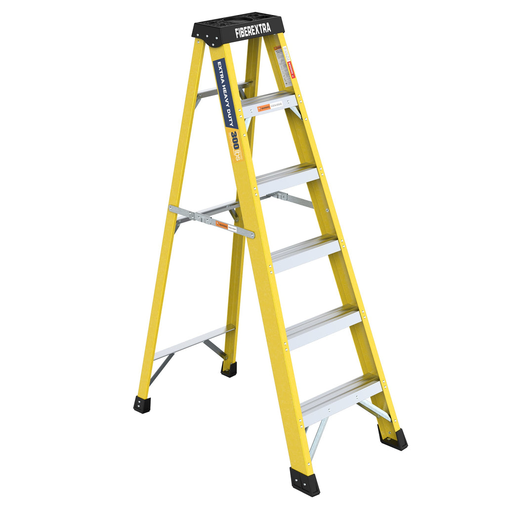 Fiberglass Reinforced Single Side Ladder – 6 Steps