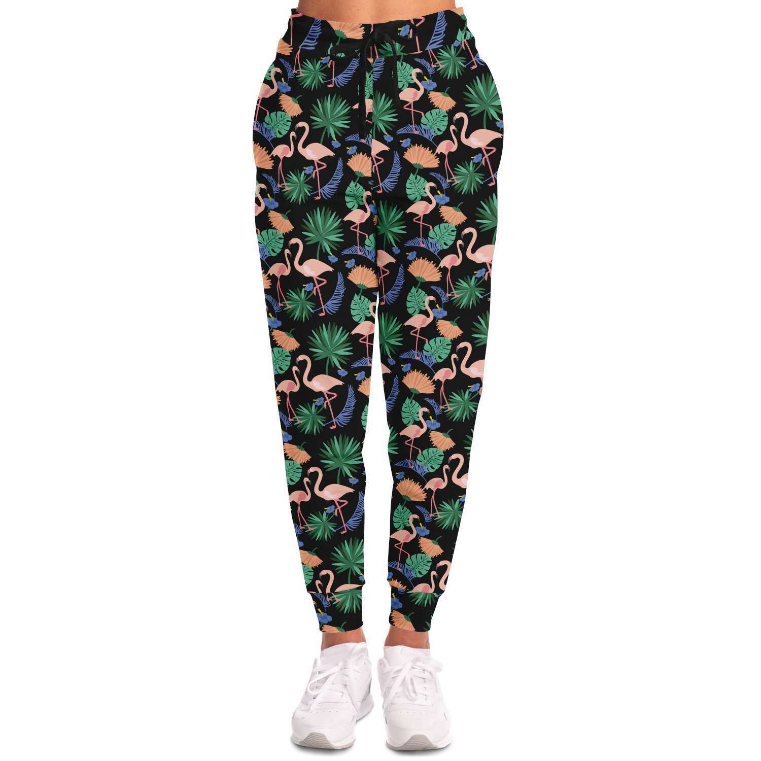 Flamingo Exotic Floral Joggers