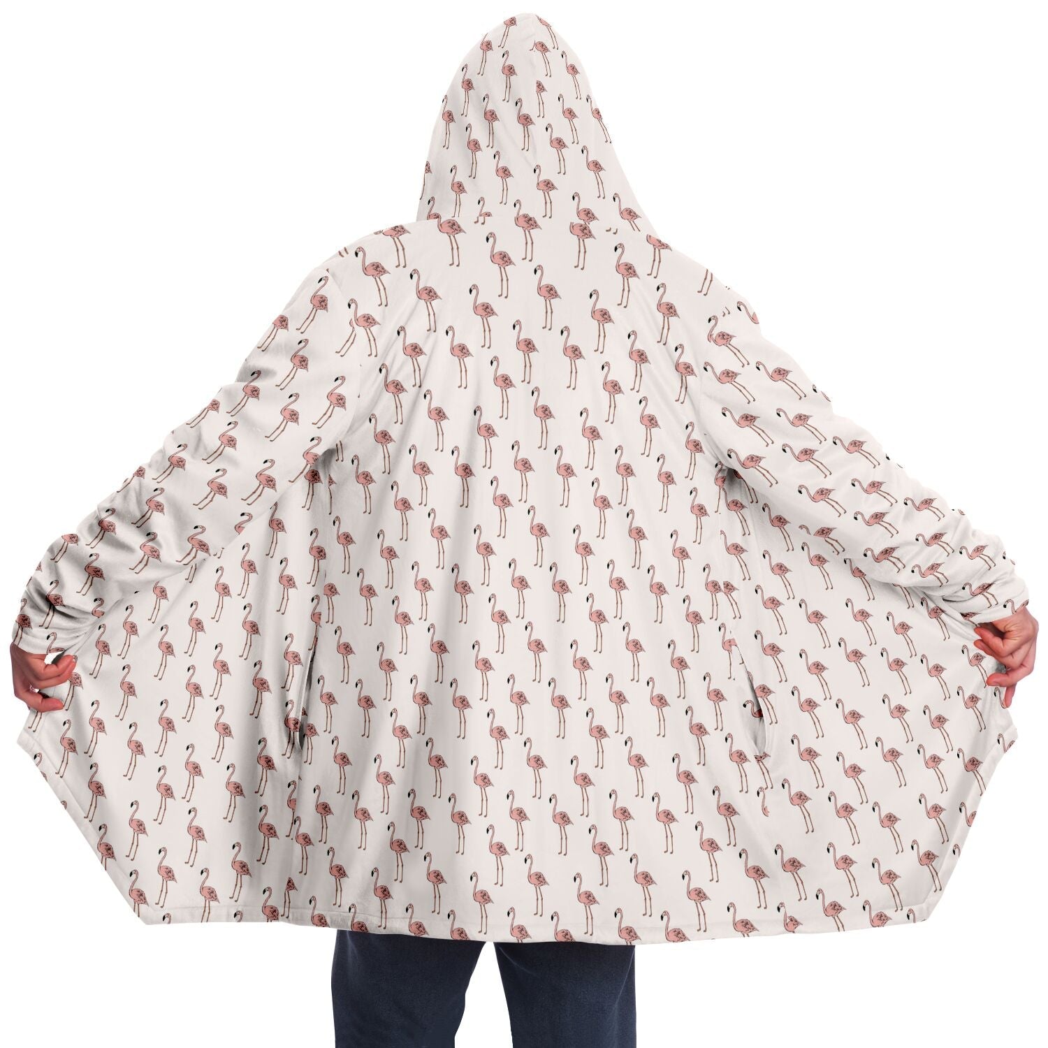 Classic Flamingo Cloak Hoodie
